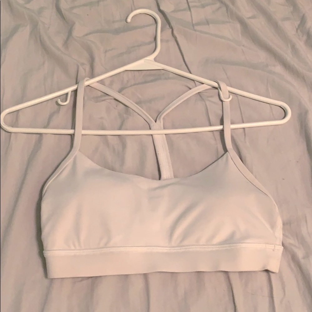 White lululemon bra